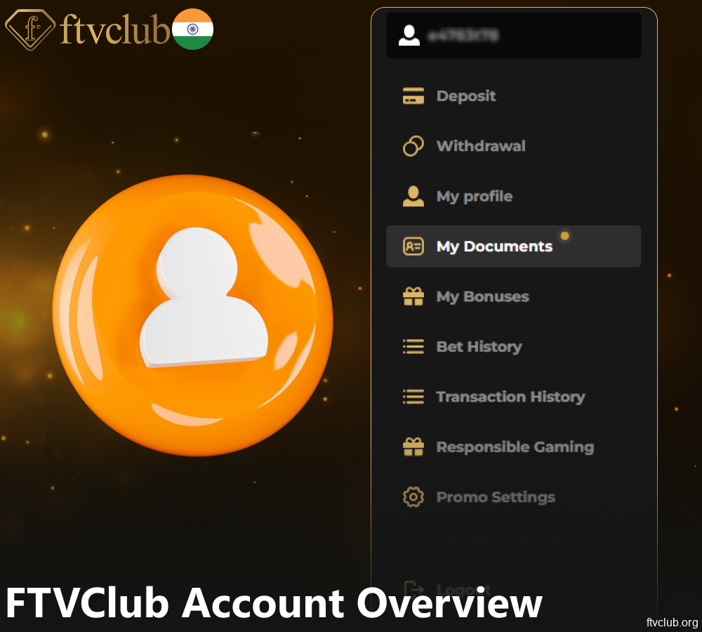 Information about FTVClub account and its main features in India
