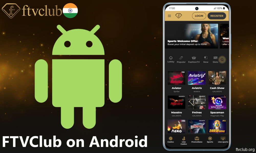 Guide on installing the FTVClub casino app on Android devices