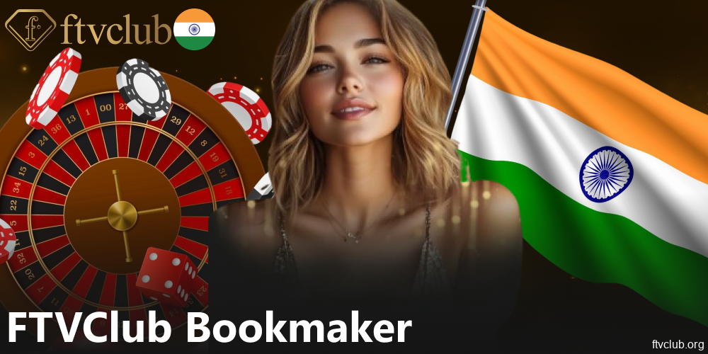 FTVClub casino and sports betting website available for players from India