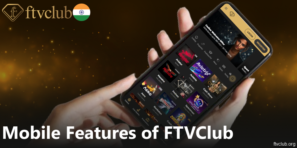 FTVClub mobile version for Android and iOS devices