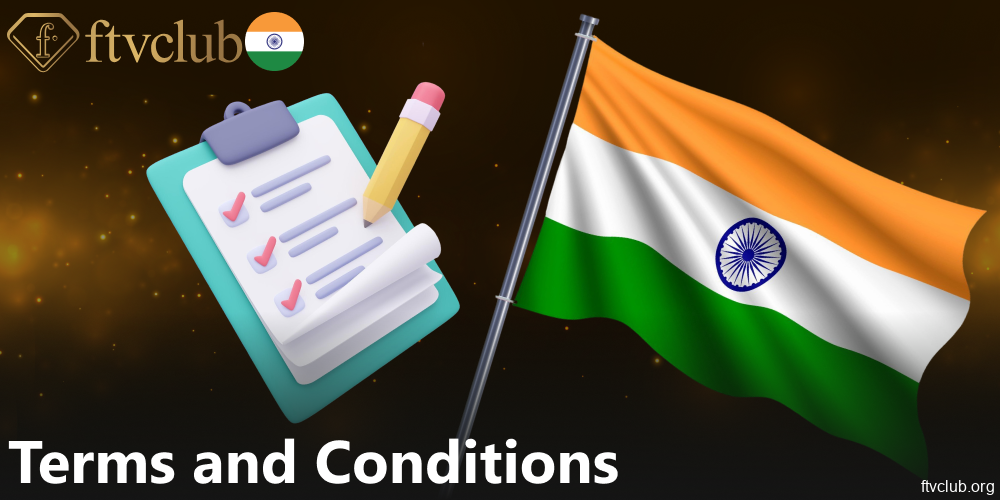 FTVClub terms and conditions implemented in India